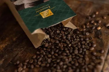 frisch gerösteter Kaffee