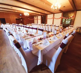 Saal Hochzeitsfeier