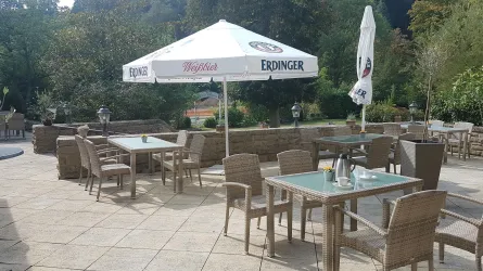 Terrasse (© Hotel Kurparkblick)