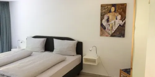 Schlafzimmer (© Jugendstilhotel Trifels)