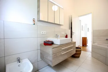 Badezimmer (© Jugendstilhotel Trifels, Fotograph Iversen)