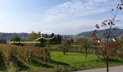 Dorf mit Markierung (© Klaus Tscheres)