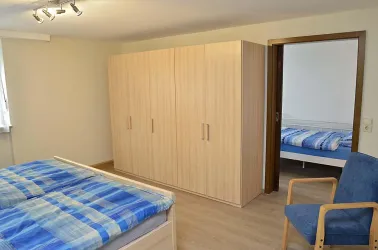 Schlafzimmer und zweiter Schlafraum, 4 Betten