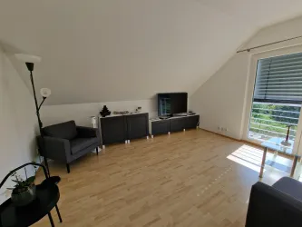 Blick ins Wohnzimmer