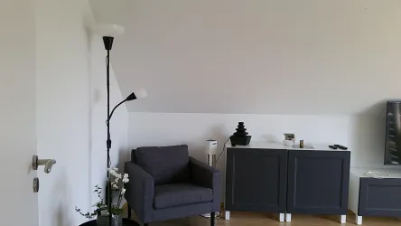 Blick ins Wohnzimmer