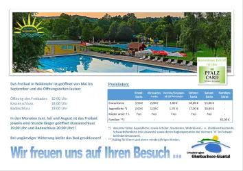 Anzeige Warmfreibad