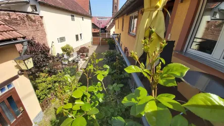 Blick in den Innenhof