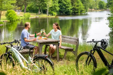 Pause am Sägmühlweiher