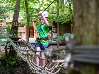 Kletterspaß im Fun Forest Kandel