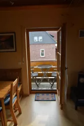 Blick zum Balkon (© Claudia Noll)