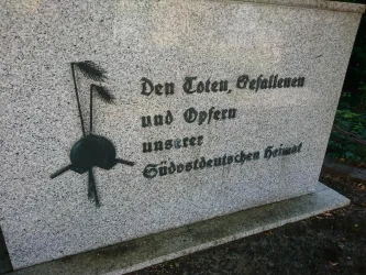Gedenkstein am Heimatmuseum