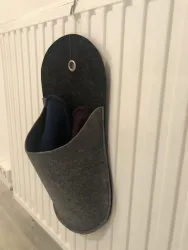 Damit die Gäste warme Füße haben
