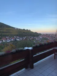 .. hier ein gutes Glas Wein mit diesem Ausblick 🍷
