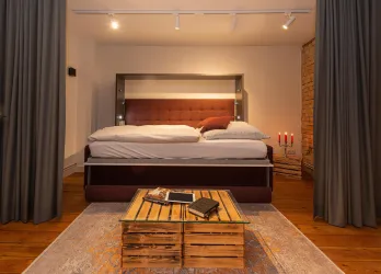 Sofa wurde zum Bett (© GG Kübler + Kübler GbR)