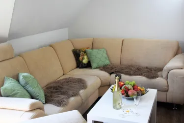 Sitzecke im Wohnzimmer