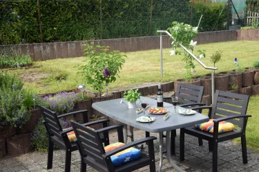 Terrasse im Garten