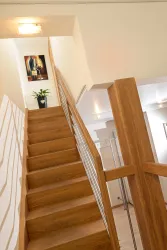 Treppe zu den Zimmern