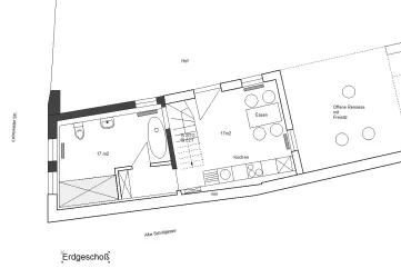 FeWo Erdgeschoß Grundriss