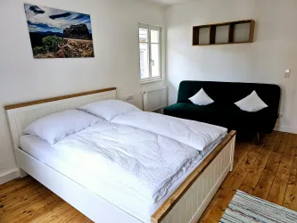 Schlafzimmer 1 - Bett