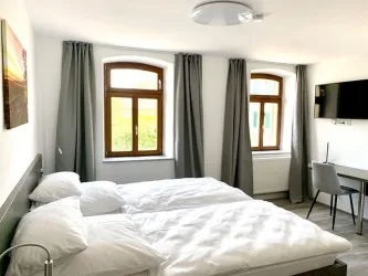 Doppelzimmer Appartement m. Terrasse (© Vinotel Weinstrasse)