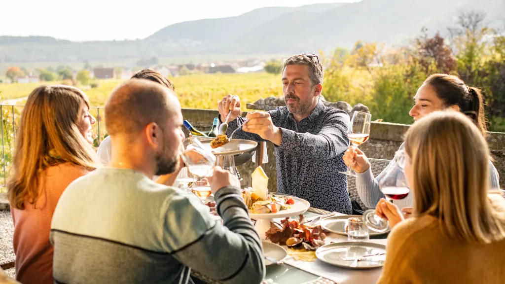 Weinprobe mit Pfälzer Köstlichkeiten