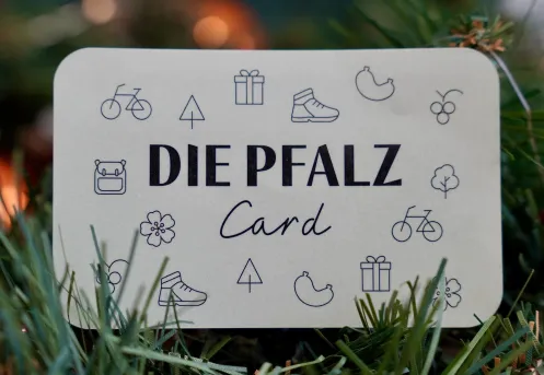 Pfalzcard fer dehäm als Weihnachtsgeschenk