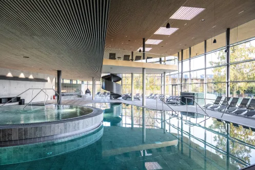 Innenbereich der Salinarium Bad Dürkheim Therme