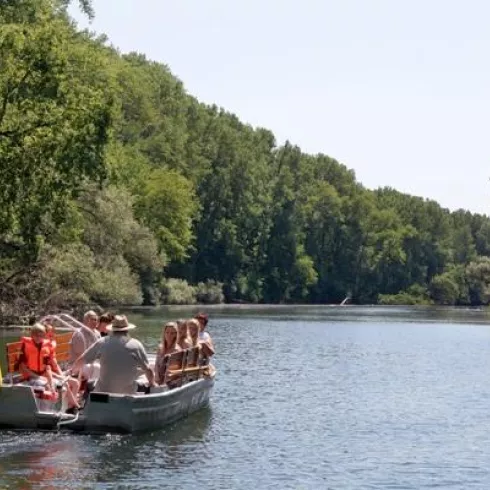 Nachenfahrt auf dem Altrhein (© Südpfalz-Tourismus e.V., Norman P. Krauss)