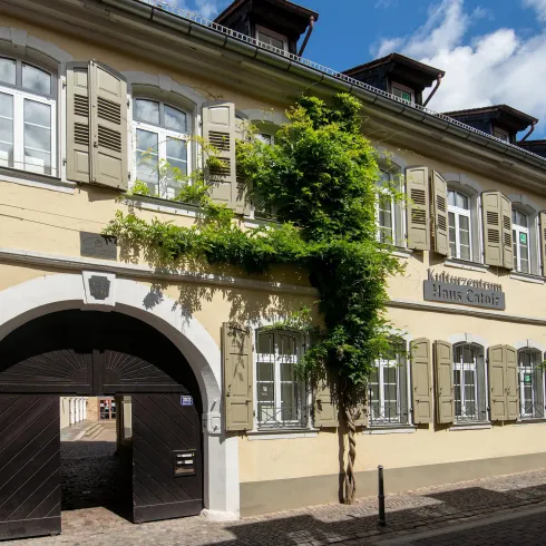 Das Stadtmuseum liegt im Kulturzentrum Haus Catoir