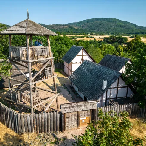 Keltendorf am Fuße des Donnersberg