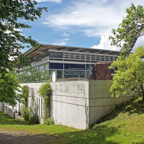 Urweltmuseum GEOSKOP, Außenansicht