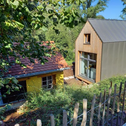 Blick von der Straße